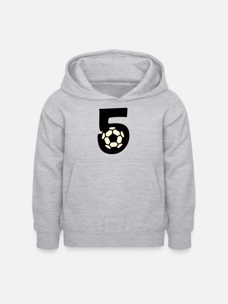 I'm already 5! - Kids Hoodie - light heather grey