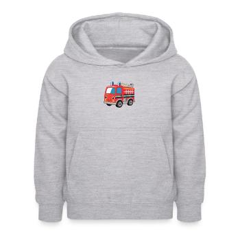 Tatü tata the fire brigade - Kids Hoodie - light heather grey - Front - AI Model Kid Female (0cm)