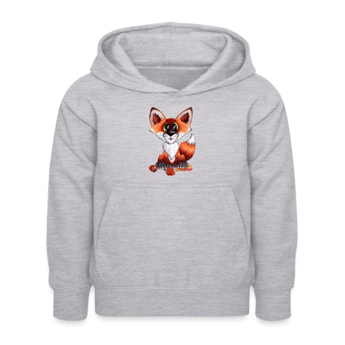 llwynogyn - a little red fox - Kinder Hoodie