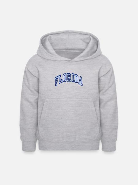 Florida - Kinder Hoodie - Hellgrau meliert