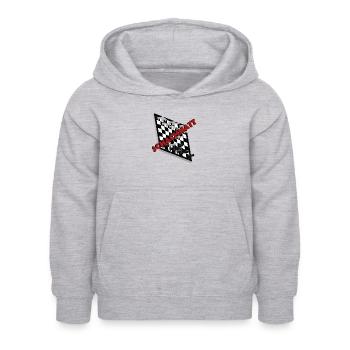 Ensemble Checkmate - Sweat à capuche Enfant - gris clair chiné - Devant - AI Model Kid Female (0cm)