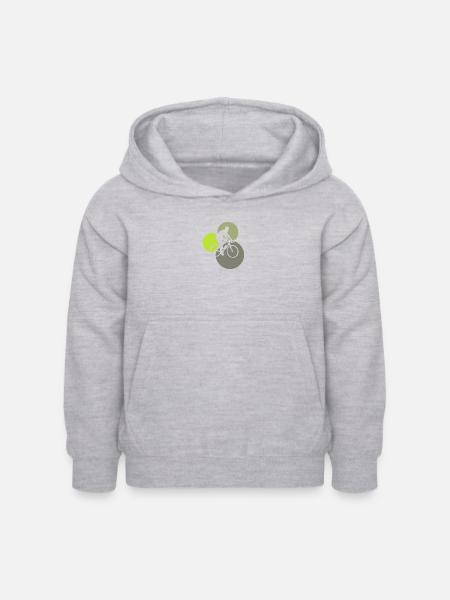 Bicycle Bike - Kinder Hoodie - Hellgrau meliert