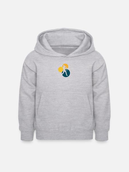 Batting Batting - Kinder Hoodie - Hellgrau meliert
