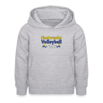 Nachwuchs Volleyball Volleyballer Baby Junge Mädch - Kinder Hoodie - Hellgrau meliert - Vorne - AI Model Kid Female (0cm)