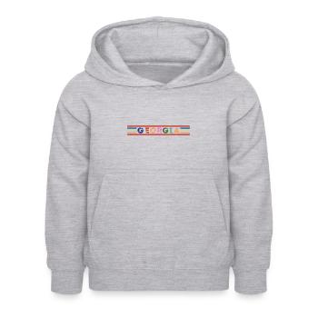 GEORGIA - Sweat à capuche Enfant - gris clair chiné - Devant - AI Model Kid Female (0cm)