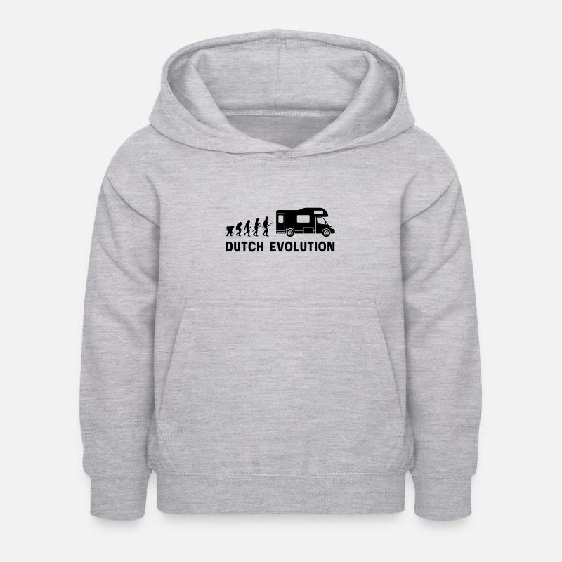 Dutch Evolution - Kids Hoodie - light heather grey