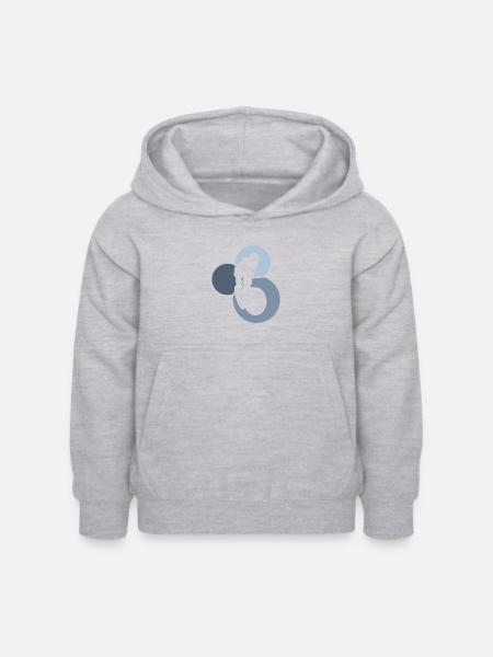 MTB MTB - Kinder Hoodie - Hellgrau meliert