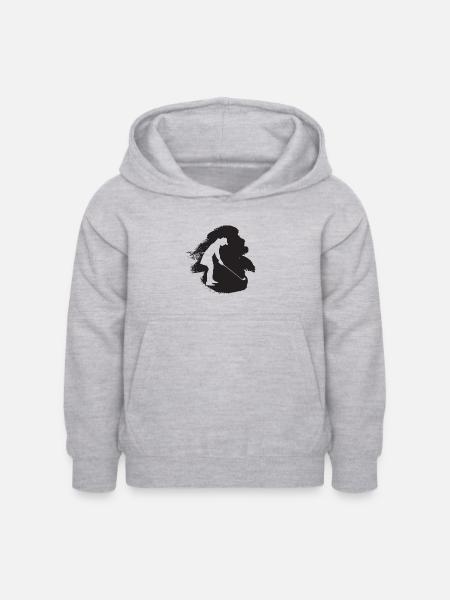 Golf Golf Golf - Kinder Hoodie - Hellgrau meliert