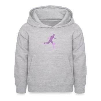 Beachball Beach Soccer Beachsoccer - Kinder Hoodie - Hellgrau meliert - Vorne - AI Model Kid Female (0cm)