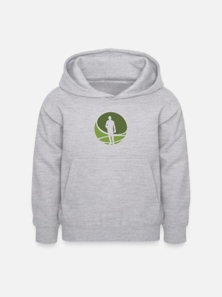 Boxkampf Boxer Boxer - Kinder Hoodie - Hellgrau meliert
