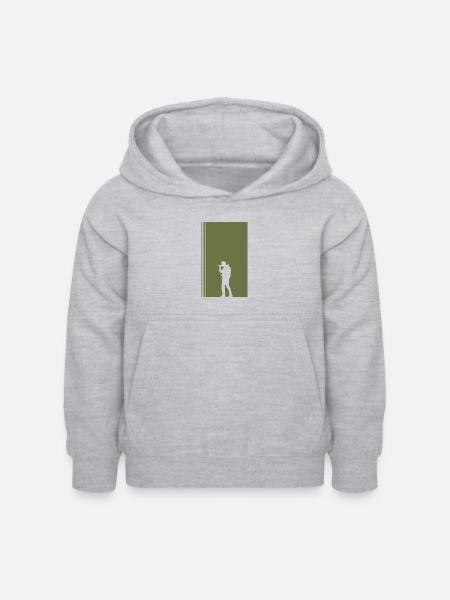 Beatbox DJ Beatbox - Kinder Hoodie - Hellgrau meliert