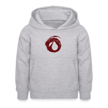 Toast Toast Foodie - Kids Hoodie - light heather grey - Front - AI Model Kid Female (0cm)