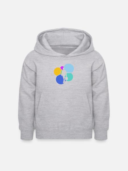Banking Börse Bänker - Kinder Hoodie - Hellgrau meliert