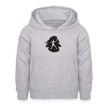 Beachball Beach Tennis Strandtennis - Kinder Hoodie - Hellgrau meliert - Vorne - AI Model Kid Female (0cm)