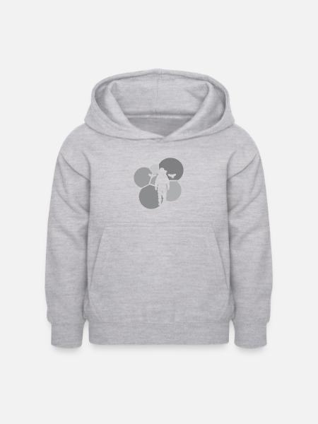 Bienen Bienen Beekeeping - Kinder Hoodie - Hellgrau meliert
