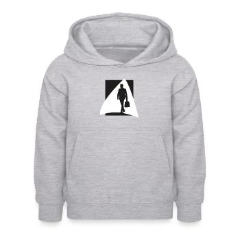 Banken Businessman Business - Kinder Hoodie - Hellgrau meliert - Vorne - AI Model Kid Female (0cm)