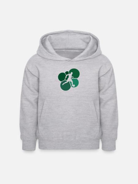 Beachball Beachball Strand - Kinder Hoodie - Hellgrau meliert