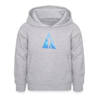 Beatbox Beatboxer Djing - Kids Hoodie - light heather grey - Front - AI Model Kid Female (0cm)