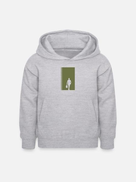 Bänker Banken Businessman - Kinder Hoodie - Hellgrau meliert