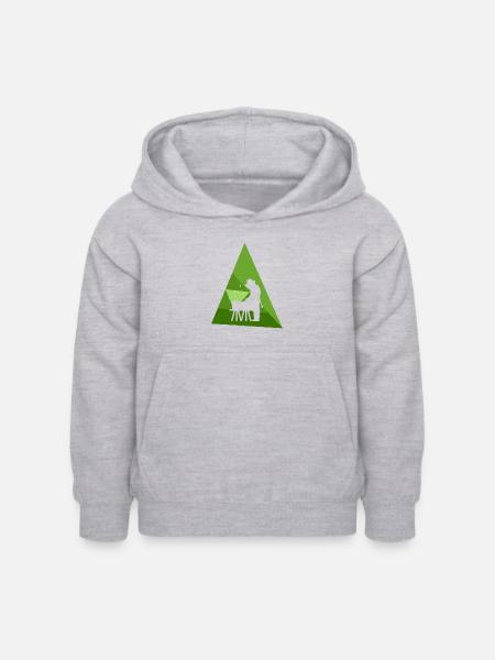 Imker Imker Nektar - Kinder Hoodie - Hellgrau meliert