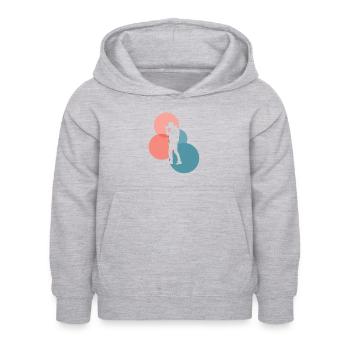 Beatboxer Beatboxer Beatboxer - Kids Hoodie - light heather grey - Front - AI Model Kid Female (0cm)