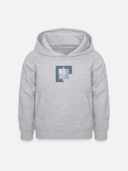 Bänker Business Bänker - Kinder Hoodie - Hellgrau meliert