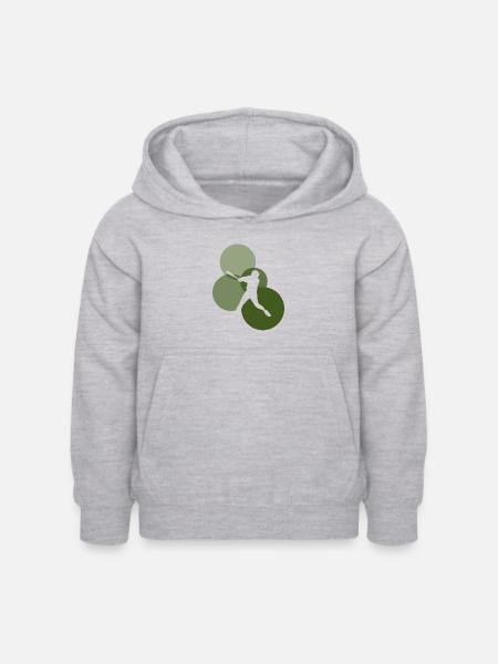 Pitcher Pitcher Baseball - Kinder Hoodie - Hellgrau meliert