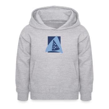 Emmental au lait de souris - Sweat à capuche Enfant - gris clair chiné - Devant - AI Model Kid Female (0cm)