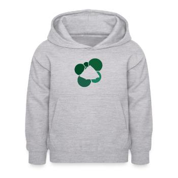 Camper Boy Scout Camper - Sweat à capuche Enfant - gris clair chiné - Devant - AI Model Kid Female (0cm)