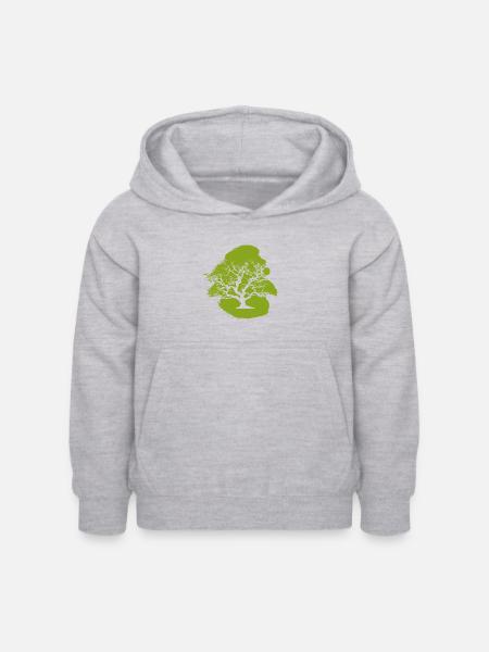 Gartenbau Botanisch Botanisch - Kinder Hoodie - Hellgrau meliert