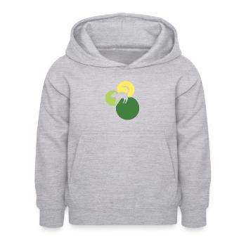 Mythical Creature Mythical Unicorn - Kids Hoodie - light heather grey - Front - AI Model Kid Female (0cm)
