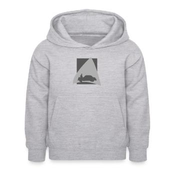 Workshop Wrench Hobbyist - Kids Hoodie - light heather grey - Front - AI Model Kid Female (0cm)