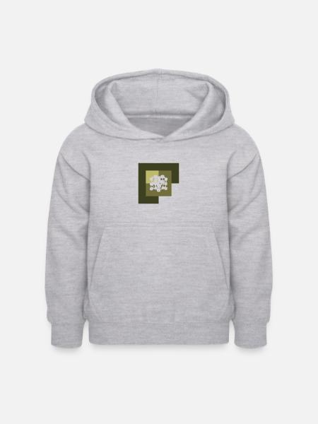 Crypto Coin Cryptowährung - Kinder Hoodie - Hellgrau meliert