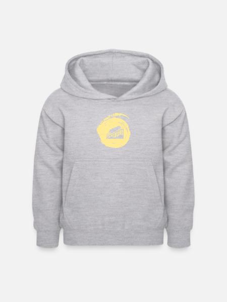 Riesenrad Kirmes - Kinder Hoodie - Hellgrau meliert