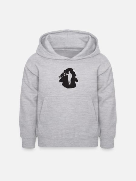 Richter Anwalt Behandlung - Kinder Hoodie - Hellgrau meliert