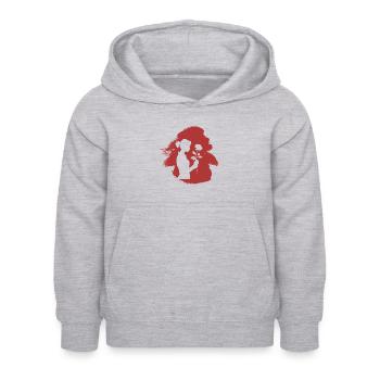 Florist Flower Power Gießkanne - Kinder Hoodie - Hellgrau meliert - Vorne - AI Model Kid Female (0cm)