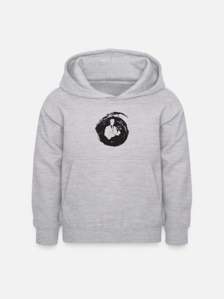 Richter Anwalt - Kinder Hoodie - Hellgrau meliert