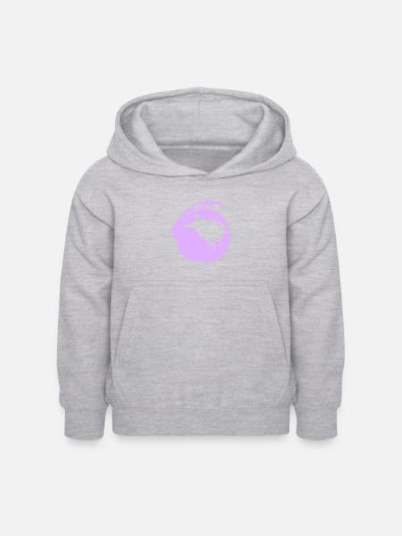 Wingsuit Gleiten - Kinder Hoodie - Hellgrau meliert