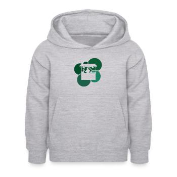 Restauration rapide à emporter - Sweat à capuche Enfant - gris clair chiné - Devant - AI Model Kid Female (0cm)