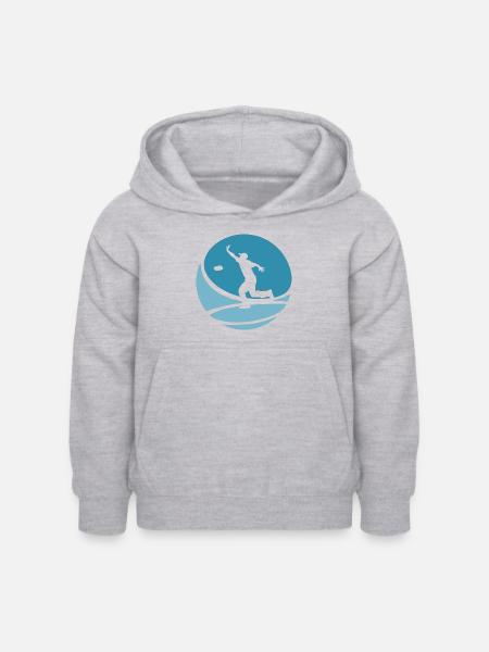 Spiel Turnier Regeln - Kinder Hoodie - Hellgrau meliert