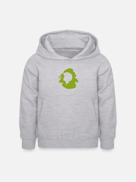 Funky Soul - Kinder Hoodie - Hellgrau meliert