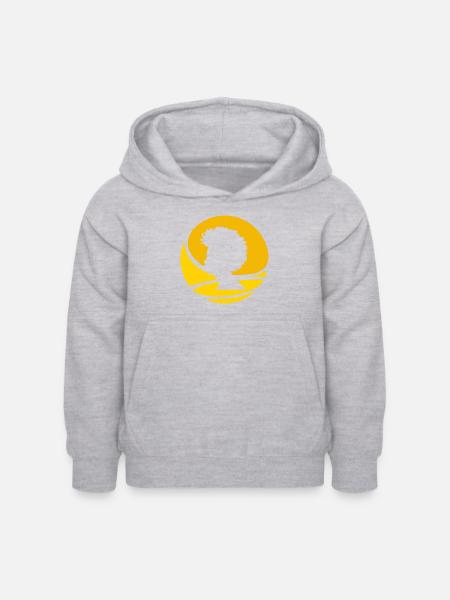 Soul 70s - Kinder Hoodie - Hellgrau meliert