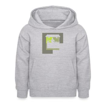 Restauration rapide délicieuse - Sweat à capuche Enfant - gris clair chiné - Devant - AI Model Kid Female (0cm)