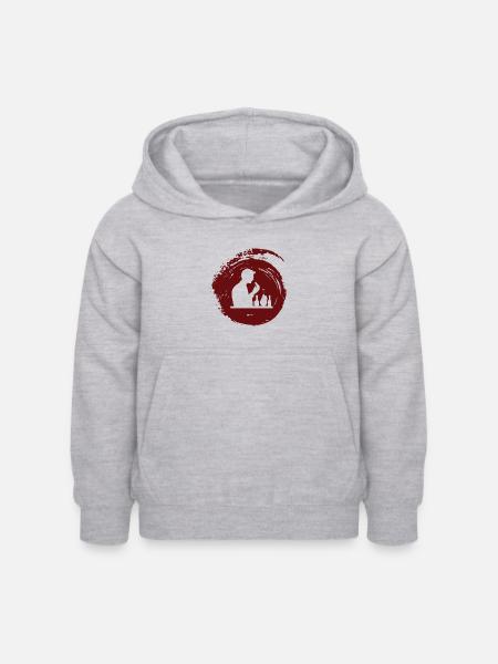 Chemie Element - Kinder Hoodie - Hellgrau meliert