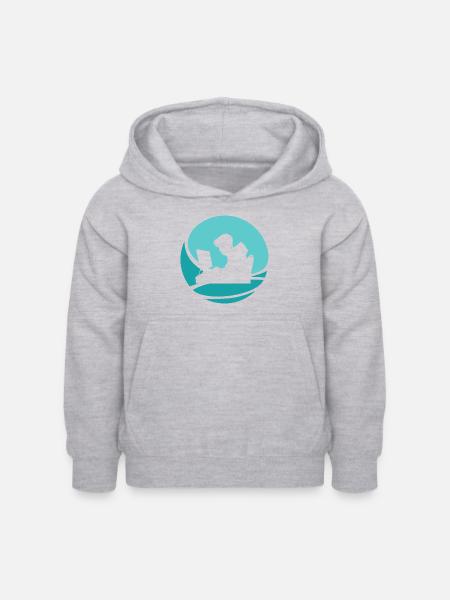Hacker Informatiker Informatik - Kinder Hoodie - Hellgrau meliert