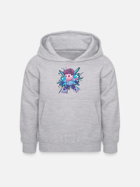 Eislaufen Eislauf Eiskunstläufer - Kinder Hoodie - Hellgrau meliert