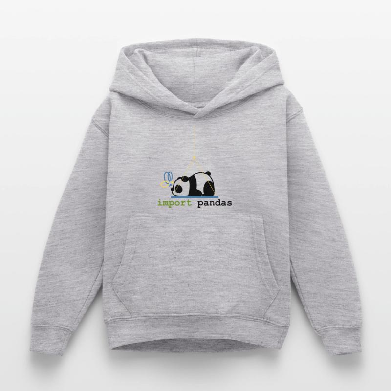 Python Jokes Import Pandas Programming Kids Hoodie