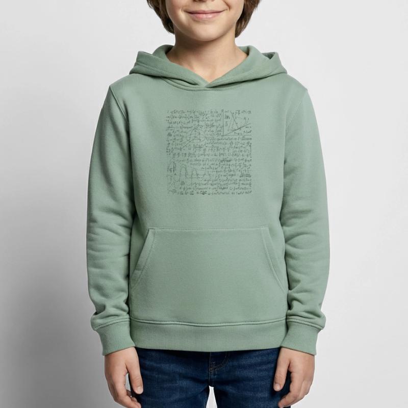 Math Formula - Math Equation Pattern Lover Gift Kids Hoodie