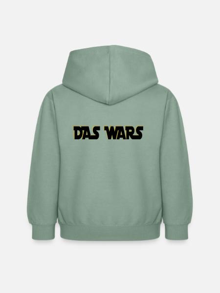 Das wars - Kinder Hoodie - Graugrün