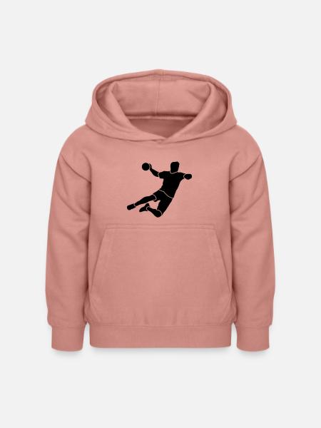 Handballer Handball - Kinder Hoodie - Altrosa